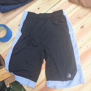 Body Glove Men's Black and Gray Athletic Shorts